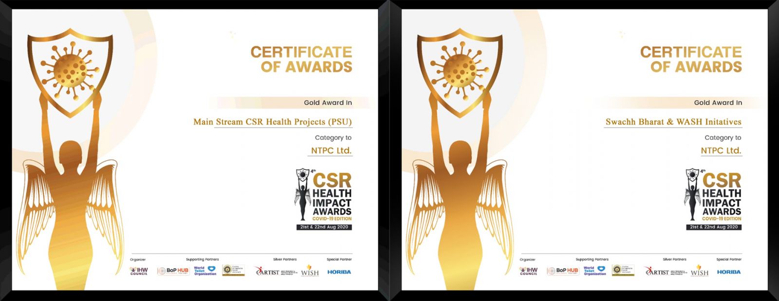 NTPC bags two CSR Health Impact Awards