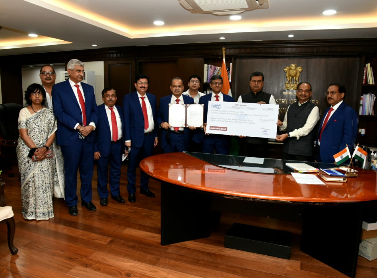NTPC Ltd. pays Final Dividend of Rs. 3,054.45 crore for FY 2020-21