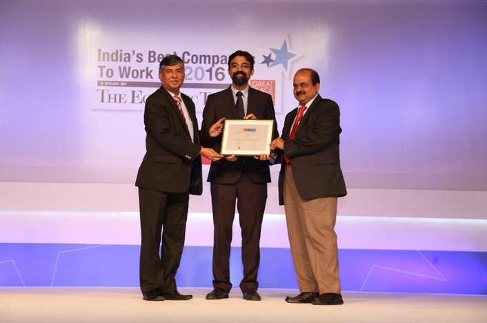Overall 7th in ‘India’s Best Companies to Work for 2010’, 1st amongst the PSUs and 1st in Manufacturing & Production Industry Segment.