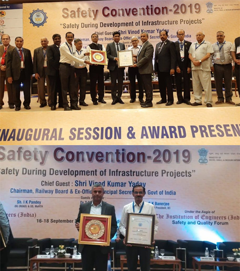 Safety Innovation Award 2019 to NTPC Simhadri