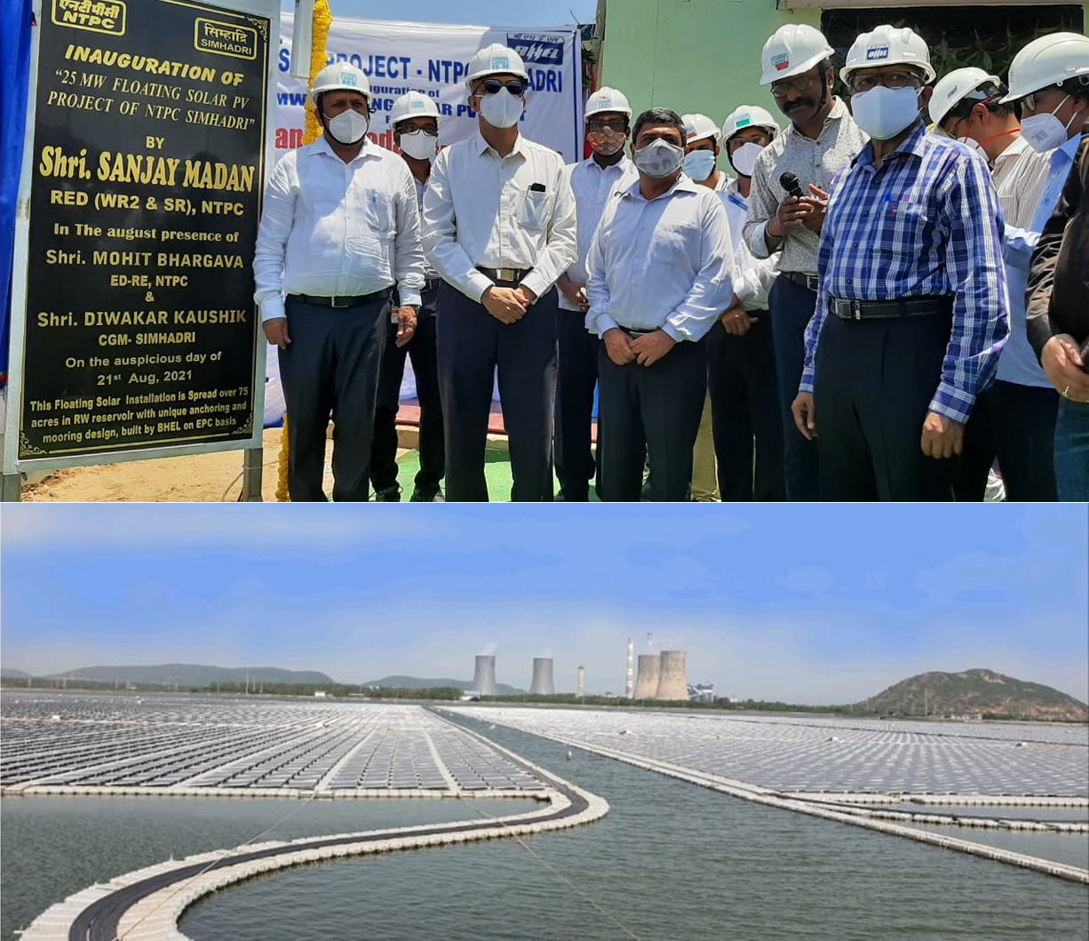 NTPC commissions largest Floating Solar PV Project in the country